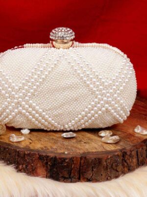Bridal Oval Clutch # 7