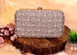 Bridal Rectangle Clutch # 18