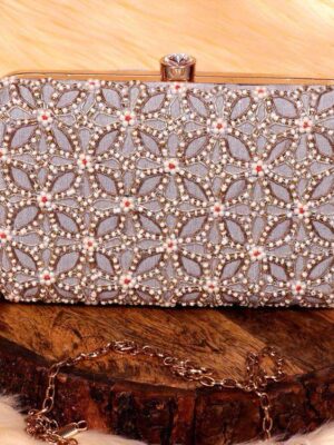 Bridal Rectangle Clutch # 18