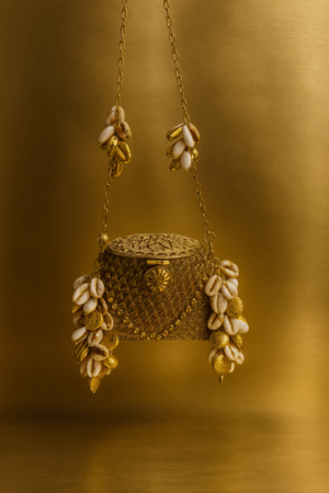 ZAFRANI BRASS MINI CLUTCH
