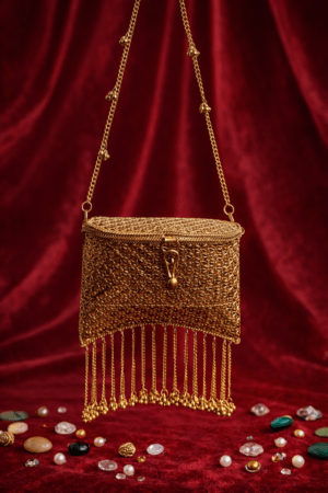 Royal Brass Mini Clutch