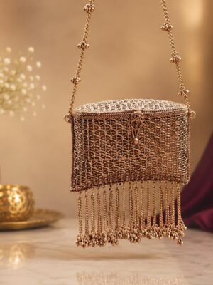 Royal Brass Mini Clutch