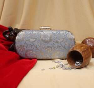 Royal Brocade Clutch