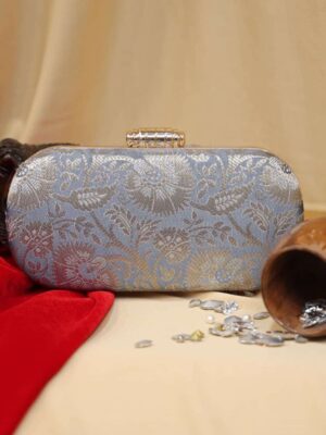 Royal Brocade Clutch