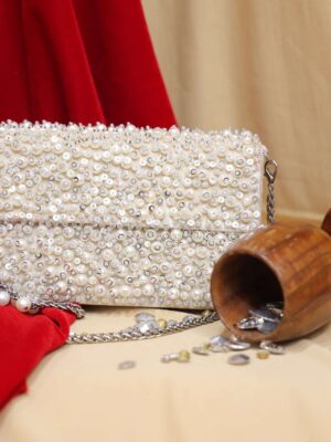 Evara Crystal Clutch