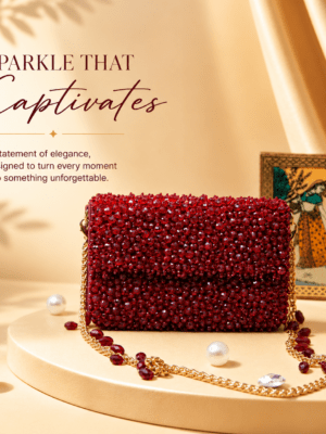 Evara Crystal Clutch