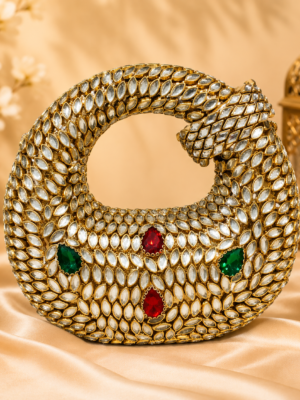 Diva Dazzle Mini Kundan Clutch