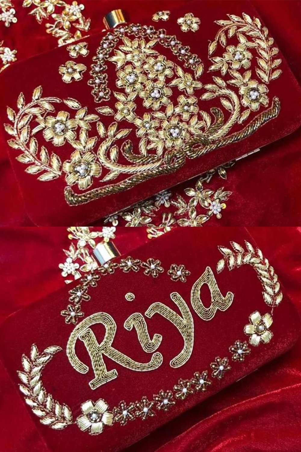 Personalized Bridal Clutch – Elegant Custom Name Clutch 1000 X 1500 px (10)