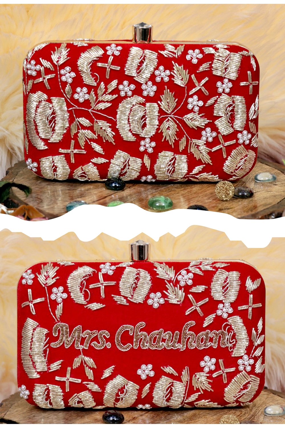 Personalized Bridal Clutch – Elegant Custom Name Clutch 1000 X 1500 px (2)
