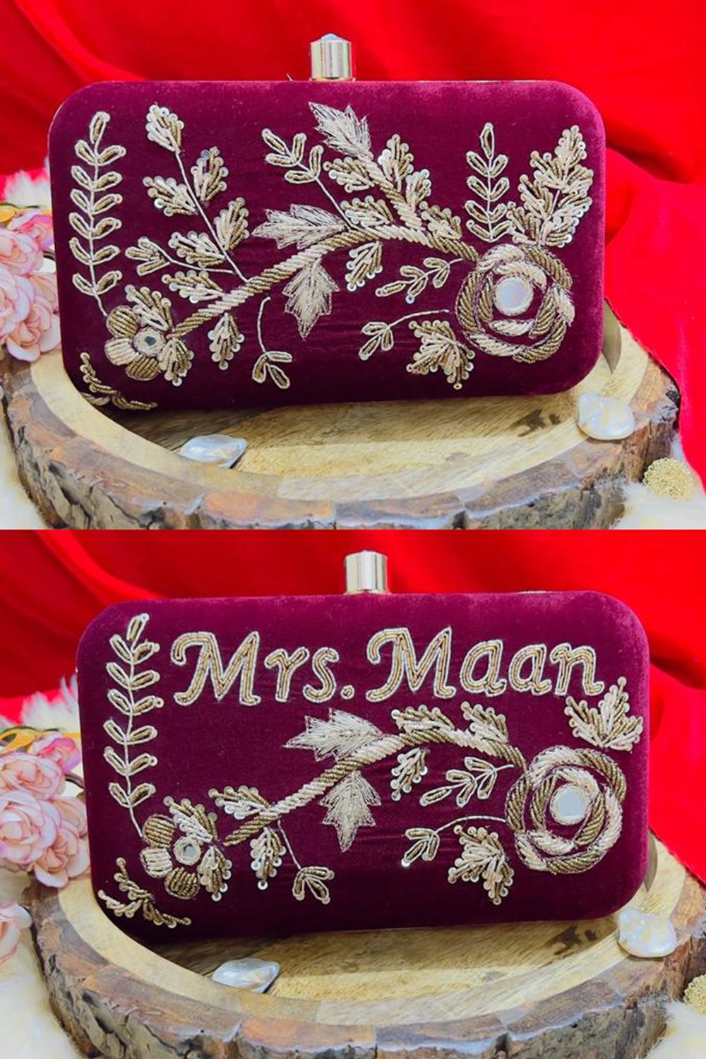 Personalized Bridal Clutch – Elegant Custom Name Clutch 1000 X 1500 px (4)