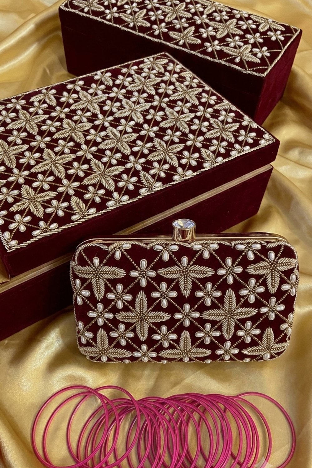 Personalized Trousseau Set – Complete Bridal Luxury Set 1000 X 1500 px (2)