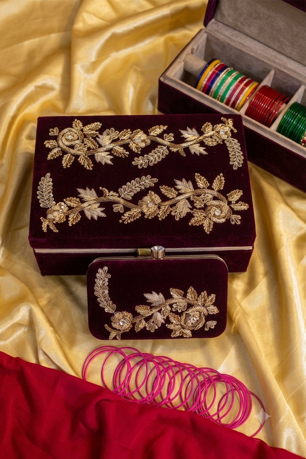 Personalized Trousseau Set – Complete Bridal Luxury Set 1000 X 1500 px (4)