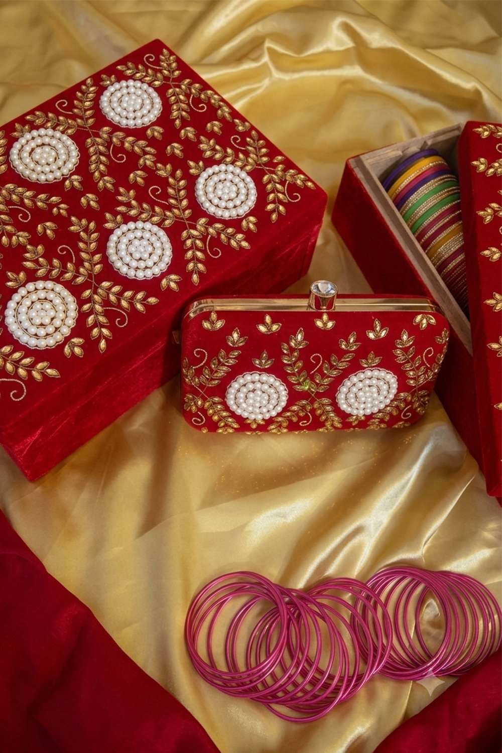 Personalized Trousseau Set – Complete Bridal Luxury Set 1000 X 1500 px (6)