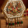 The Granduer Brass Mini Clutch - Thumbnail Image 1