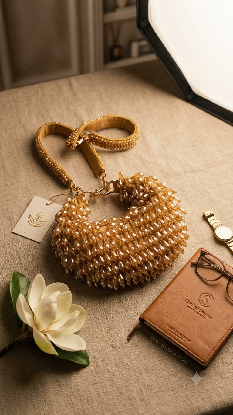 Crystal Moon Bag - Medium Size - Image 4
