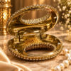 Diva Dazzle Mini Luxe Kundan Clutch - Thumbnail Image 2