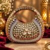 Diva Dazzle Mini Luxe Kundan Clutch - Thumbnail Image 6