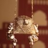 Zafrani Brass Mini Clutch - Thumbnail Image 1