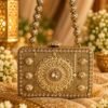 Brass Mini Clutch - Thumbnail Image 4